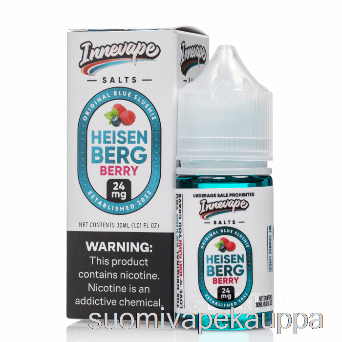 Vape Kauppa Heisenberg Marja - Innevape Suolat - 30ml 50mg